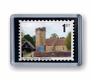 St Mary's Church, Whitchurch, Cardiff small fridge magnet